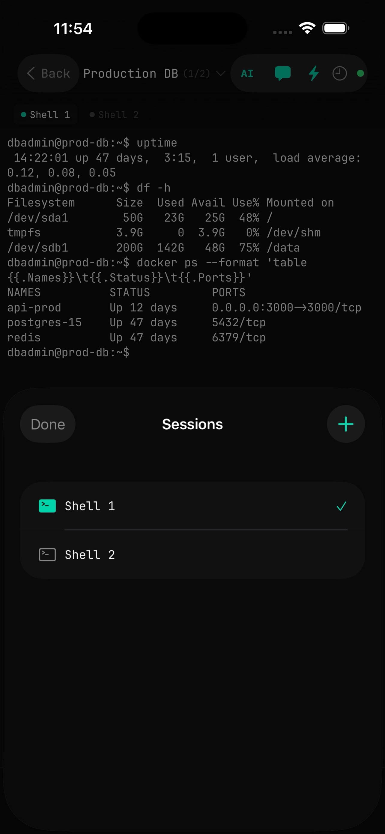 Sessions